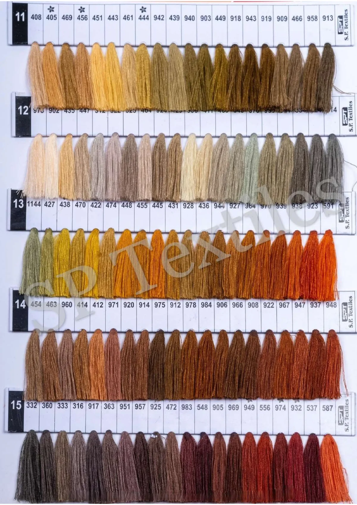 Polyester Shade Card 6