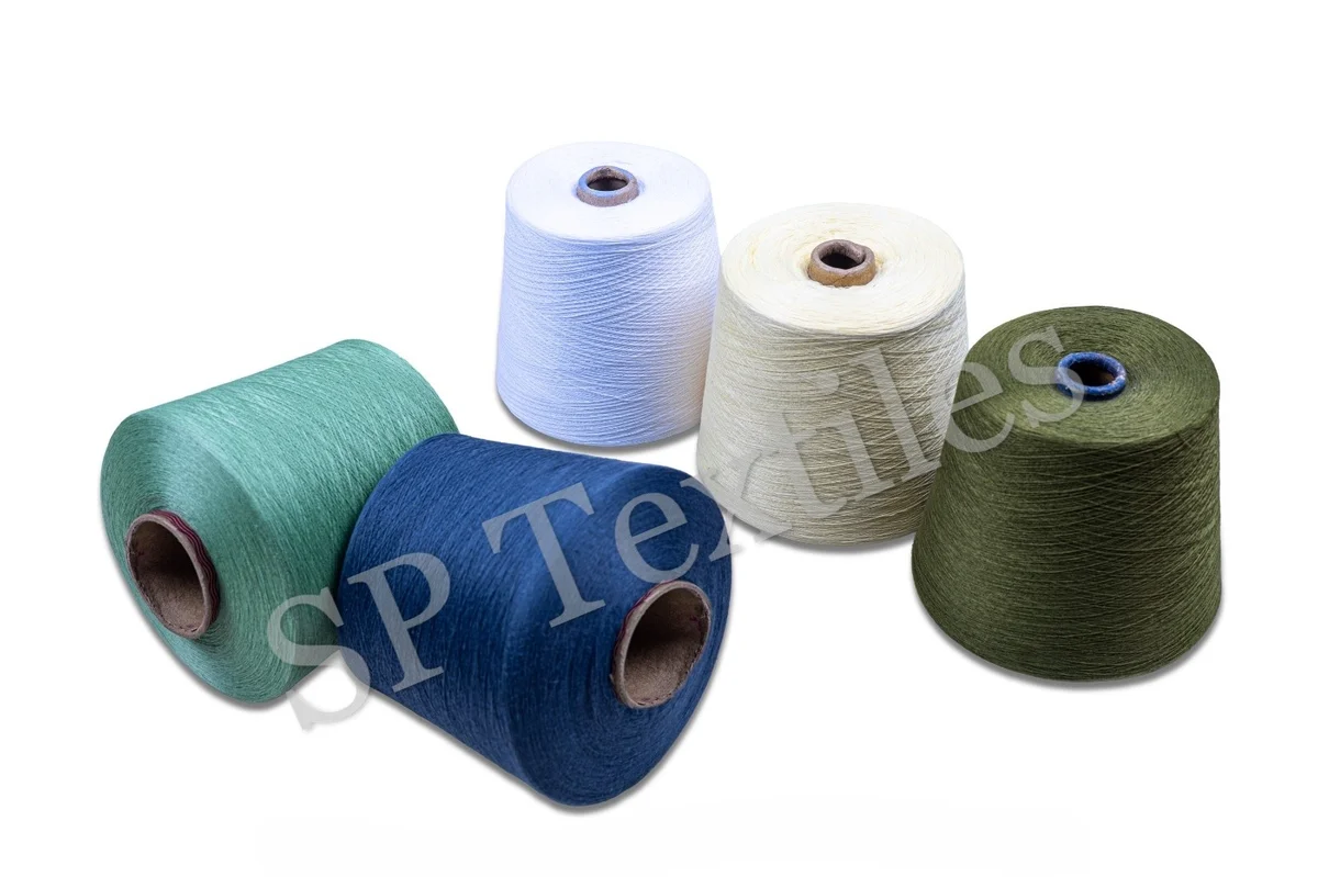 Spun Polyester Dyed Yarn
